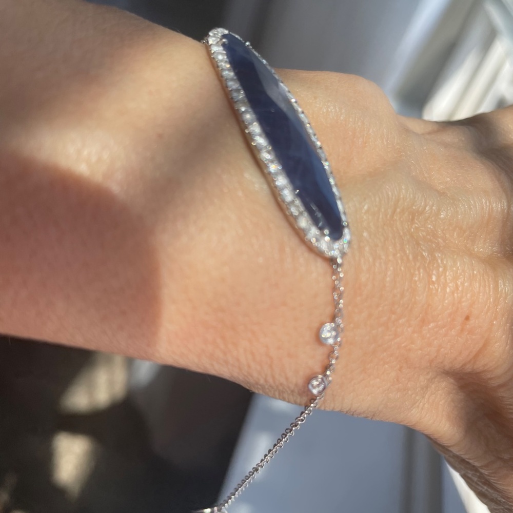 Meira T Sapphire diamond bracelet